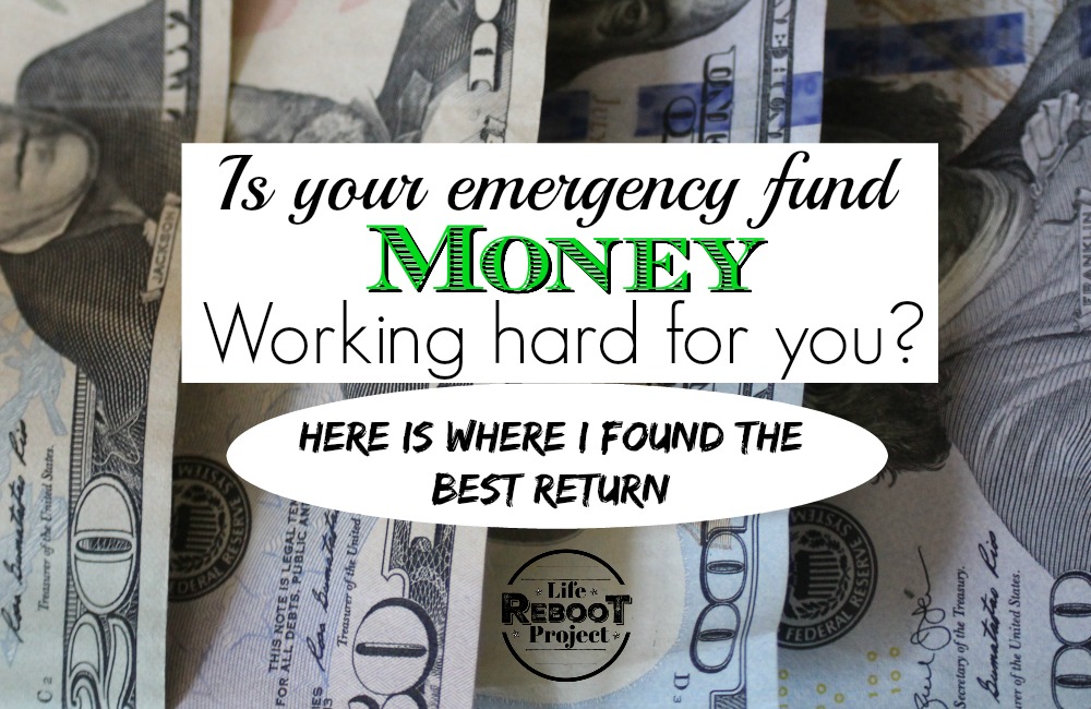 Get you nest egg emergency fund money performing the best it can. this is where I found the best return for the easiest liquidity. #liferebootproject #nesteggsavings #nesteggmonettips #nesteggmoney #nesteggmoneyretirement